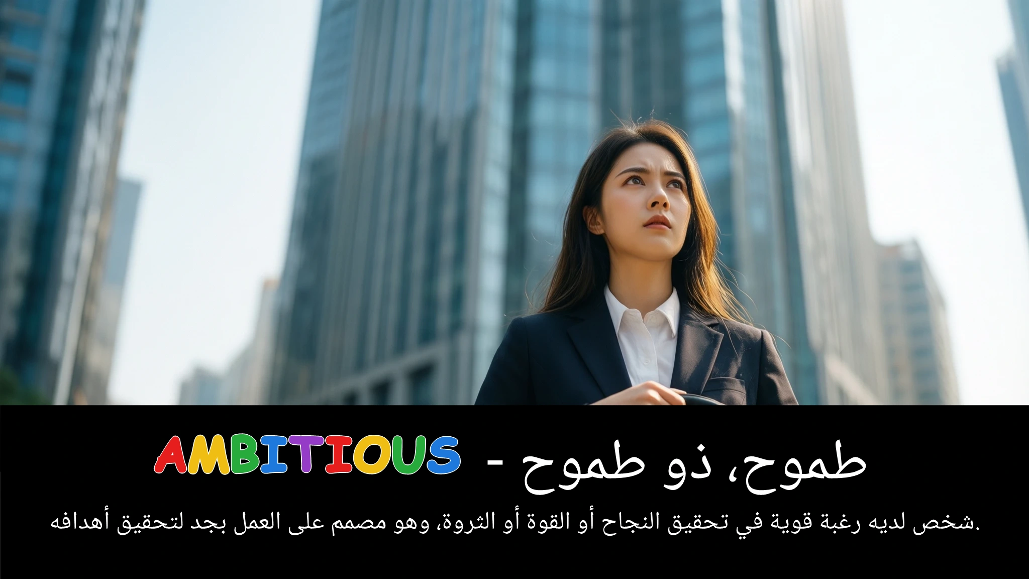 Arabic Illustration for ambitious